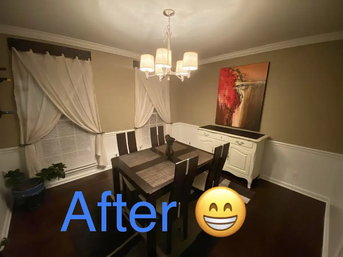 Professional dining room restoration after water damage in Byron